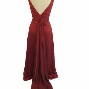 Belsoie Dresses - Belsoie Burgandy Long Dress, Size: 10 Belsoie Dresses - Belsoie Burgandy Long Dress, Size: 10